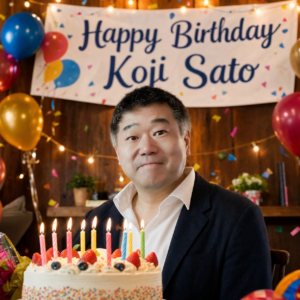 本日5月15日に誕生日を迎えて54歳になりました